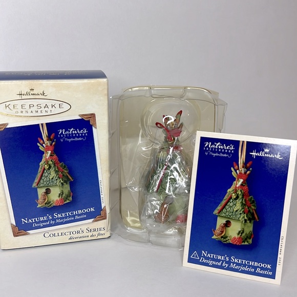 Hallmark Keepsake Ornament 2003 Nature’s Sketchbook Marjolein Bastin 1st Series - Picture 3 of 3
